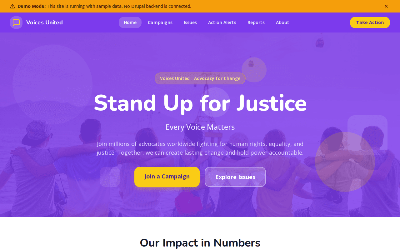 Decoupled Advocacy screenshot