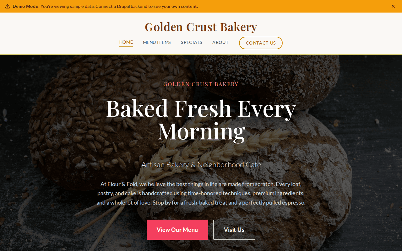 Decoupled Bakery screenshot