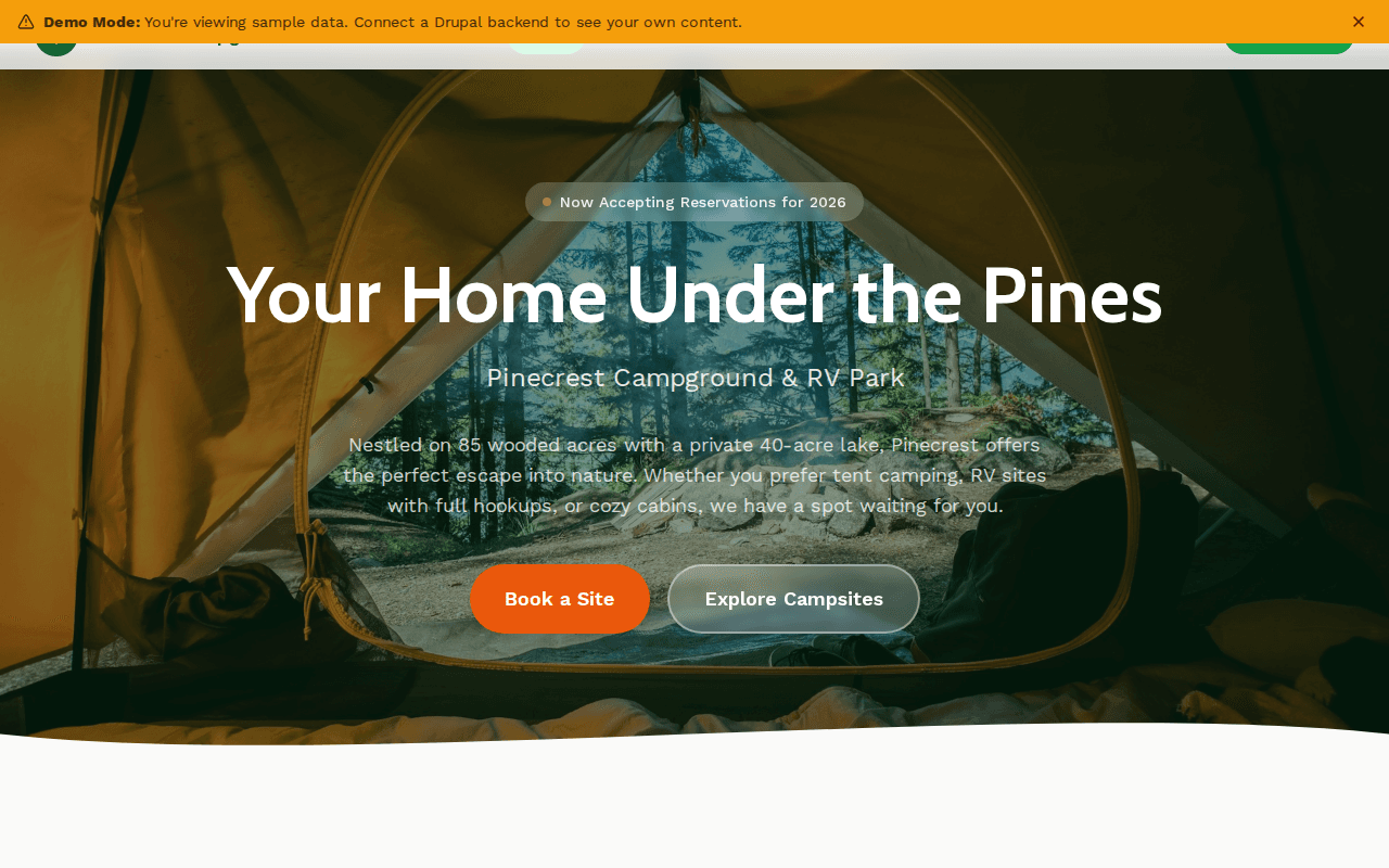Decoupled Campground screenshot